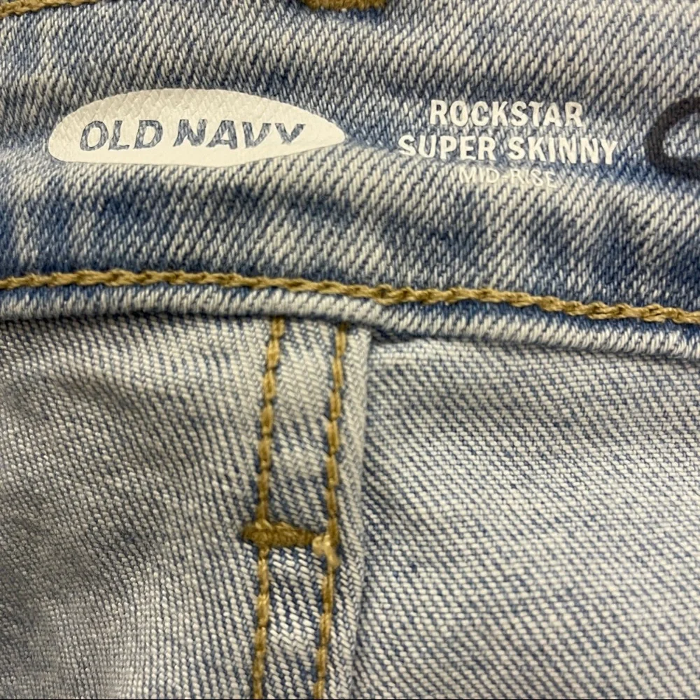 Old Navy Rockstar mid- rise super skinny jean 687117 - Picture 9 of 10